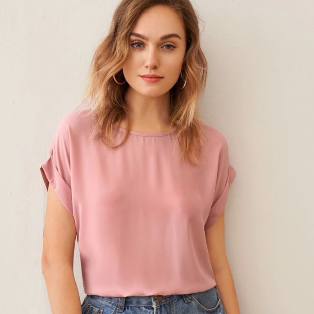 Light pink blouse